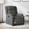 vidaXL Electric Massage Recliner Chair Dark gray