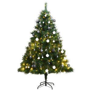 vidaXL Artificial Hinged Christmas Tree