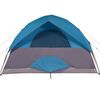 vidaXL Family Tent Dome 6-Person Blue Waterproof