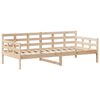 vidaXL Day Bed Natural wood Solid pine wood 80 x 79 in Day Bed