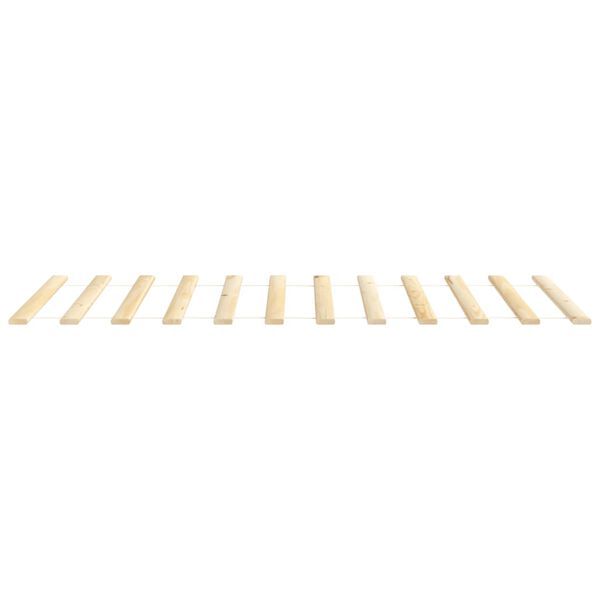 vidaXL Bed Slats 39.4"x78.7" Solid Wood Pine