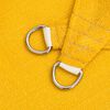 vidaXL Sunshade Sail Yellow High-density polyethylene (HDPE)