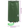 vidaXL Water Tank Green PVC 26.4 gal Collapsible Water Tank