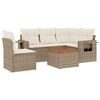 vidaXL Garden Sofa Set Beige