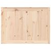 vidaXL Laundry Box 34.8x17.3x26.0" Solid Wood Pine