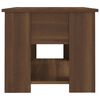 vidaXL Coffee Table Brown Oak Engineered Wood Standard Coffee Table