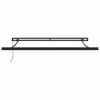 vidaXL Retractable Awning Light Grey 118.11 x 98.43 in