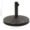 vidaXL Umbrella Base Bronze Polyresin 28.7 lbs Fancy Design