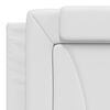 vidaXL Headboard Cushion White