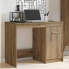vidaXL Desk Artisan Oak Engineered Wood Standard Desk Rectangular