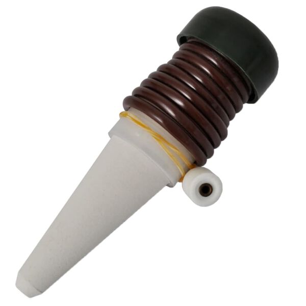 vidaXL Spray Gun Brown Ceramic Small Automatic Watering Dripper