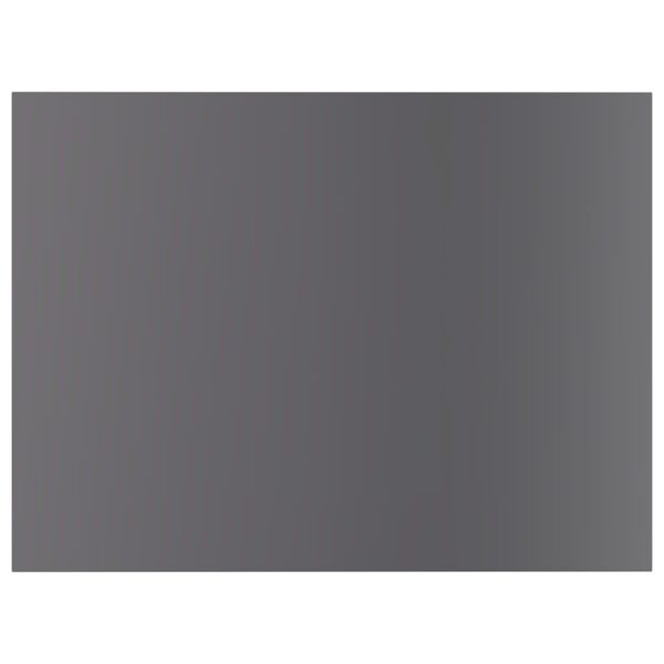 vidaXL Shelf Set of 8 High gloss grey Engineered wood Medium Simple