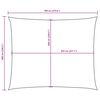 vidaXL Sunshade Sail Oxford Fabric Rectangular 19.7‘x23‘ Blue