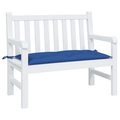 vidaXL Garden Bench Cushion Blue 43.3"x19.7"x2.8" Oxford Fabric