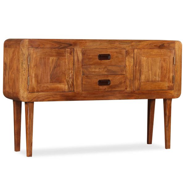 vidaXL Sideboard Honey brown Solid acacia wood Medium Sideboard