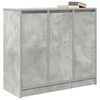 vidaXL Sideboard Concrete Grey Engineered Wood Medium Sideboard