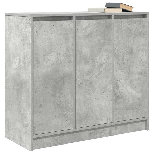 vidaXL Sideboard Concrete Grey Engineered Wood Medium Sideboard