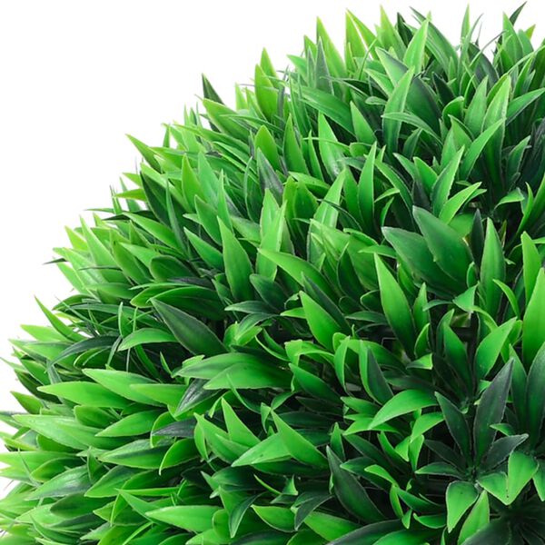 vidaXL Artificial Boxwood Ball Lush Mixed Green Polyethylene Medium