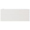 vidaXL Garden Planter White Solid pinewood Large Durable