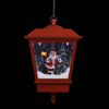 vidaXL Christmas Hanging Lamp Red PVC, metal Medium