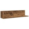 vidaXL Wall Shelf Rustic wood Engineered wood 29.5 in Reversible