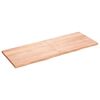 vidaXL Table Top Light brown Solid oak wood 63 x 24 in Foldable