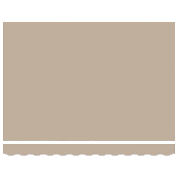 vidaXL Retractable Awning Beige 118.11" x 98.43" Fabric and Metal