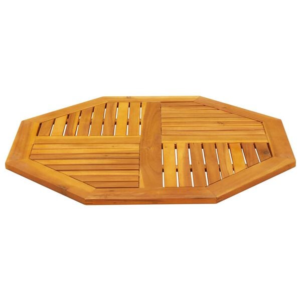 vidaXL Table Top Natural Wood Solid Acacia wood Medium Table Top