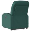 vidaXL Electric Stand Up Massage Recliner Chair Dark Green