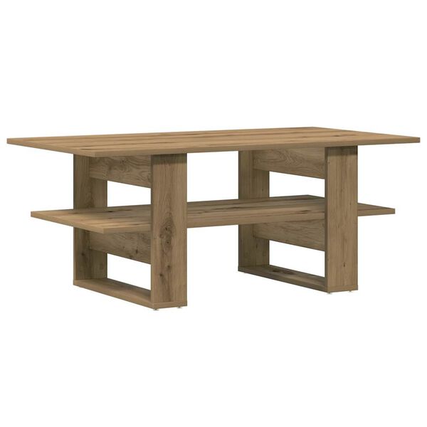 vidaXL Coffee Table Artisan Oak Engineered Wood Medium Coffee Table