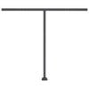 vidaXL Freestanding Manual Retractable Awning 118.1"x98.4" Cream