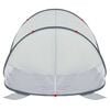 vidaXL Beach Tent Gray Pop-up Waterproof