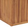 vidaXL Raised Bed Teak Solid Teak Wood Medium Durable Raised Bed