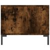 vidaXL Coffee Table Smoked oak Made from engineered wood and iron