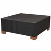 vidaXL Outdoor Sofa Set Black PE rattan Large Modular Outdoor Sofa Set