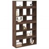 vidaXL Room Divider Brown oak Engineered wood 39.4 x 13.0 x 73.8 in