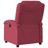 vidaXL Massage Recliner Chair Wine Red