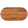 vidaXL Table Top Natural wood Solid acacia wood 39.4 x 19.7 in Durable