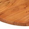 vidaXL Table Top Natural Wood Solid Acacia Wood Medium Durable