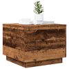 vidaXL Coffee Table Old wood Engineered wood 19.7x19.7x15.7 in