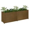vidaXL Garden Planter Honey brown Solid pinewood