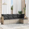 vidaXL Garden Sofa Set Light Grey, Dark Grey