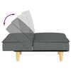 vidaXL Sofa Bed Dark grey Fabric (100% polyester), plywood, foam Standard