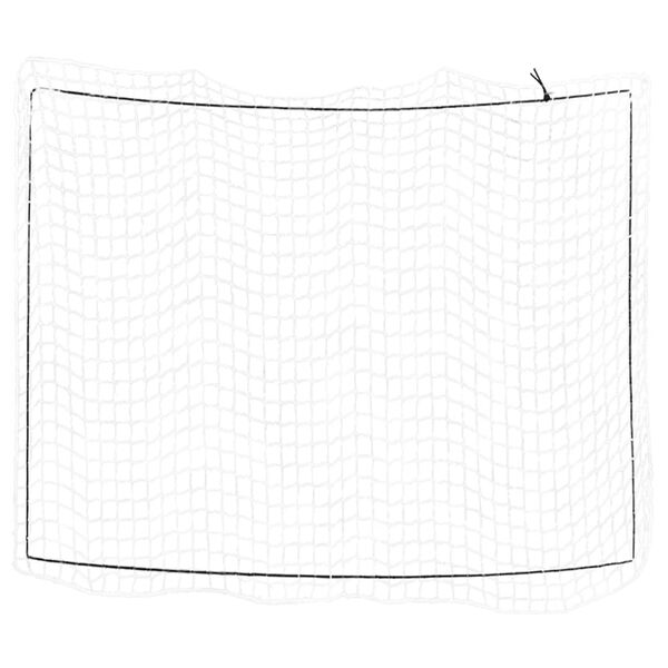 vidaXL Trailer Net with Elastic Rope White 11.5x9.8' PP