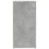 vidaXL Sideboard Concrete Grey Manufactured Wood Medium Sideboard