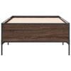 vidaXL Bed Frame Brown Oak Engineered Wood Single Durable Bed Frame