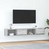 vidaXL TV Cabinet Set of 2 Grey Sonoma Engineered Wood Standard