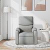 vidaXL Massage Recliner Chair Light grey