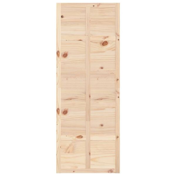 vidaXL Barn Door 31.5x0.7x84.3" Solid Wood Pine