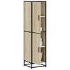 vidaXL Highboard Sonoma oak Engineered wood Tall Highboard Rectangular